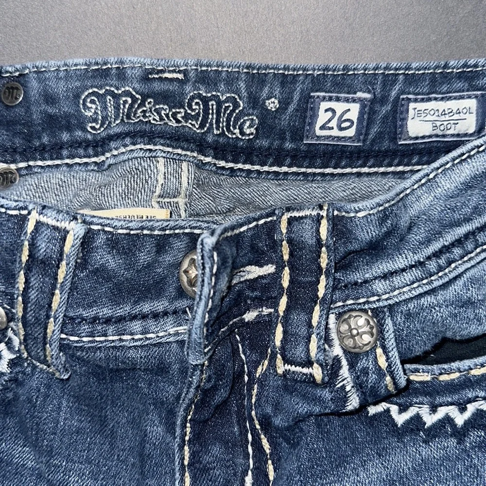 Miss Me Jeans 26 JE5014B40L - Picture 3 of 5